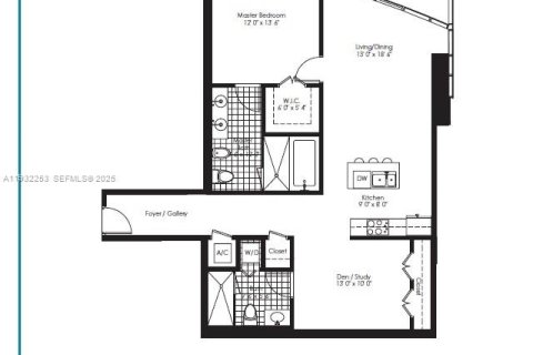 Condo in Miami, Florida, 1 bedroom  № 1990817 - photo 2