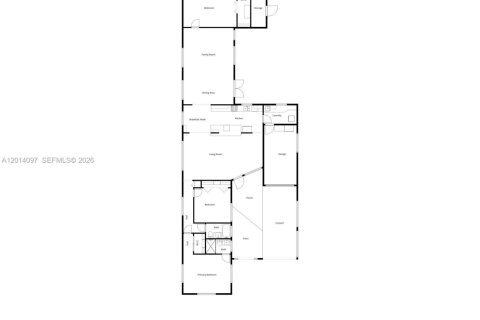 House in El Portal, Florida 3 bedrooms, 209.68 sq.m. № 2076281 - photo 5