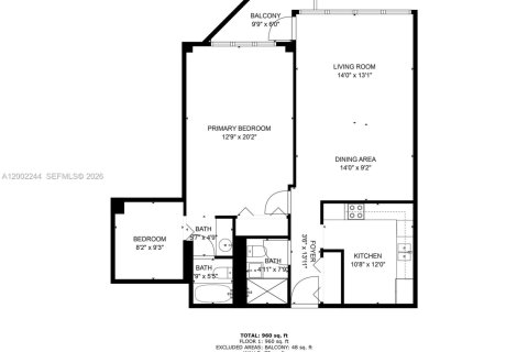 Condo in Miami Beach, Florida, 1 bedroom  № 2067905 - photo 25