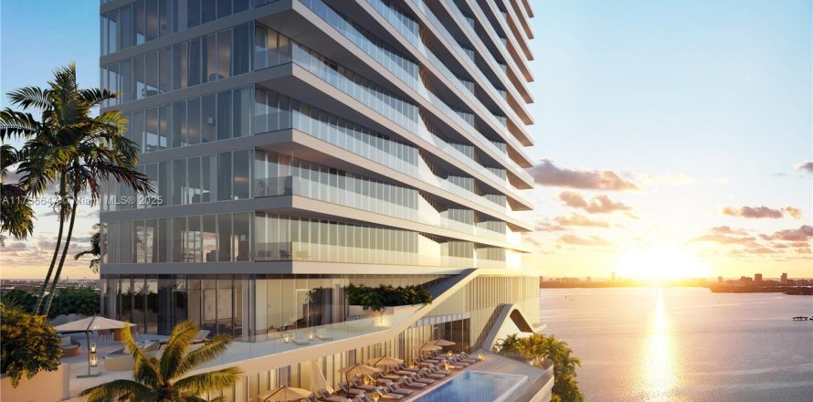 Кондоминиум с 3 спальнями в Майами, Флорида № 1958767