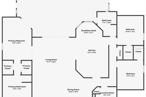 Casa en venta en Homosassa, Florida, 3 dormitorios, 165.46 m2 № 2413607 - foto 4