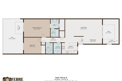Купить кондоминиум в Малберри, Флорида 3 комнаты, 89.93м2, № 2120658 - фото 26