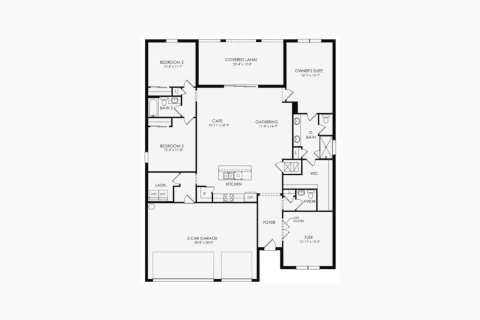 Планировка виллы или дома «206SQM» 4 спальни в ЖК ESTATES OF LAKE FLORENCE