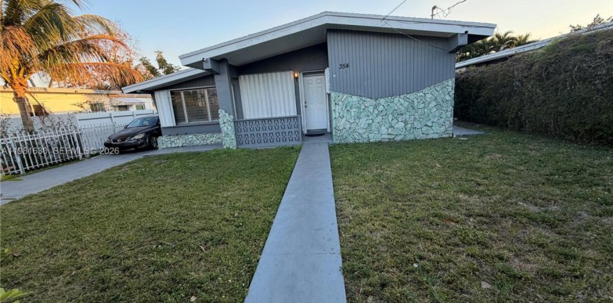 Дом в Норт-Майами-Бич, Флорида 3 спальни, 123.19м2 № 2043582