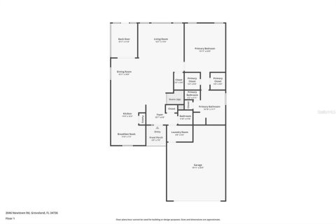 Villa ou maison à vendre à Groveland, Floride: 4 chambres, 210.89 m2 № 1908733 - photo 21