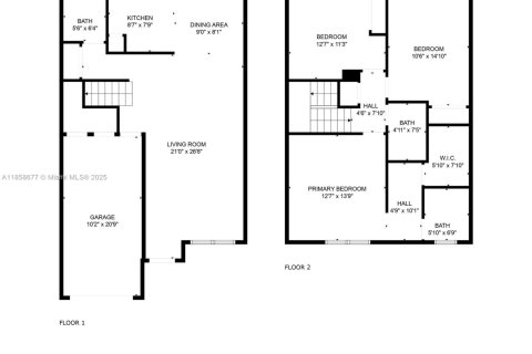 Снять в аренду таунхаус в Майами-Гарденс, Флорида 3 спальни, 138.52м2, № 1963321 - фото 26