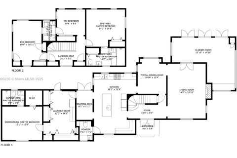 House in Miami, Florida 4 bedrooms, 305.65 sq.m. № 1741365 - photo 12