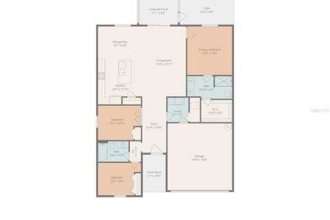 Casa en venta en Parrish, Florida, 3 dormitorios, 141.12 m2 № 2195660 - foto 26