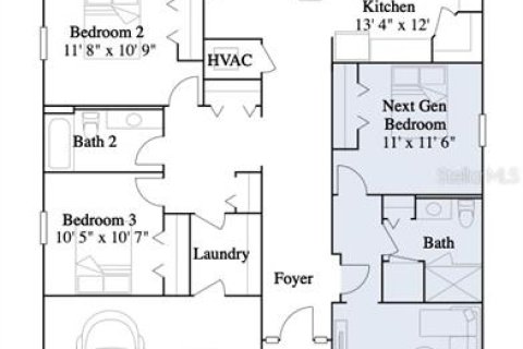 Villa ou maison à vendre à Ocala, Floride: 3 chambres, 207.36 m2 № 2148277 - photo 2