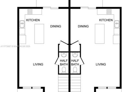 Townhouse in Miami, Florida 3 bedrooms, 111.48 sq.m. № 1726059 - photo 8