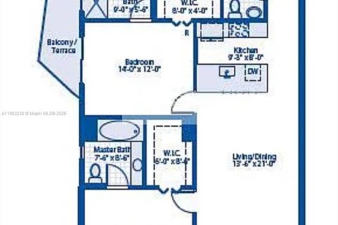 Condo in Miami, Florida, 2 bedrooms  № 2081830 - photo 17
