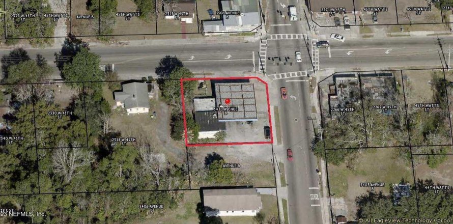 Propiedad comercial en Jacksonville, Florida 130.06 m2 № 865912