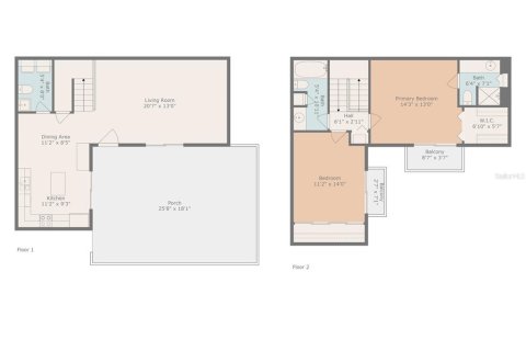 Touwnhouse à vendre à Palm Harbor, Floride: 2 chambres, 124.86 m2 № 1602497 - photo 20