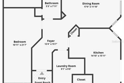Villa ou maison à vendre à Ocala, Floride: 2 chambres, 146.41 m2 № 2298484 - photo 5