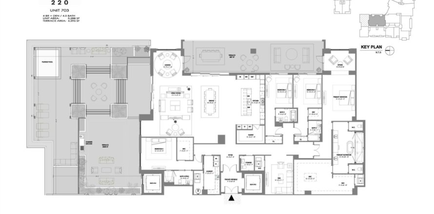 Condo in Boca Raton, Florida, 4 bedrooms № 1051253