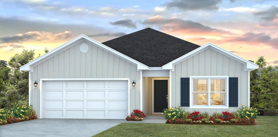 Villa ou maison à Crestview, Floride 4 chambres, 166.02 m2 № 561078