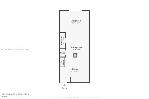 Купить кондоминиум в Корал-Гейблс, Флорида 2 спальни, 92.25м2, № 2047777 - фото 25