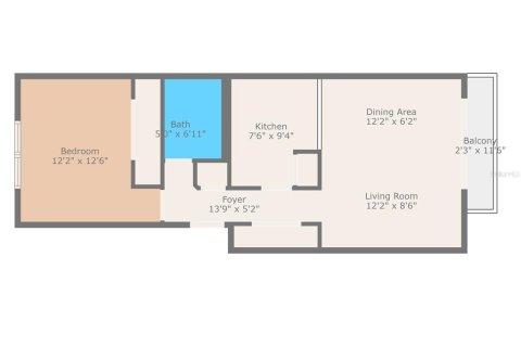 Copropriété à vendre à Tampa, Floride: 1 chambre, 54.44 m2 № 1902917 - photo 25