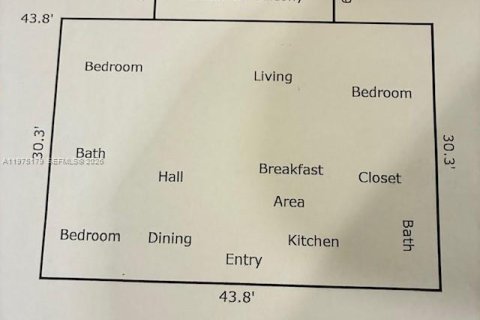 Condominio en alquiler en Miami, Florida, 3 dormitorios, 123.37 m2 № 2040214 - foto 13