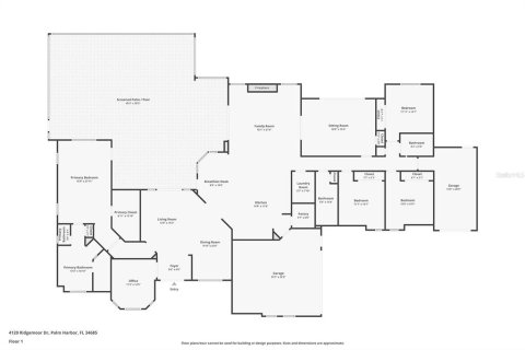 House in Palm Harbor, Florida 4 bedrooms, 318.84 sq.m. № 2106049 - photo 16
