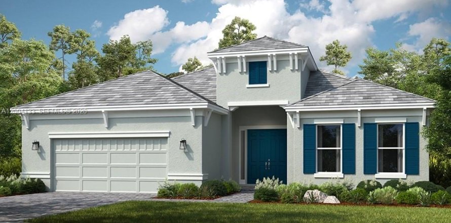 Дом в Порт-Сент-Луси, Флорида 3 спальни № 2068323