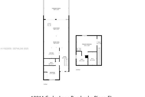 Купить таунхаус в Пемброк-Пайнс, Флорида 2 спальни, 122.45м2, № 1976489 - фото 5