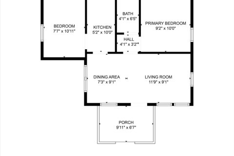 House in New Smyrna Beach, Florida 2 bedrooms, 44.59 sq.m. № 1719093 - photo 1