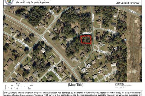 Terreno en Ocala, Florida № 2164391