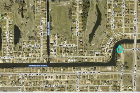 Terrain à vendre à Cape Coral, Floride № 2229536 - photo 6