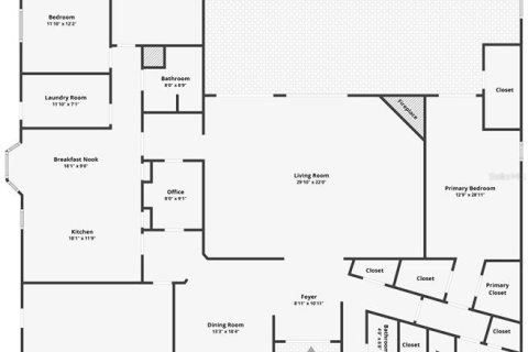 House in New Port Richey, Florida 4 bedrooms, 315.22 sq.m. № 1767976 - photo 22