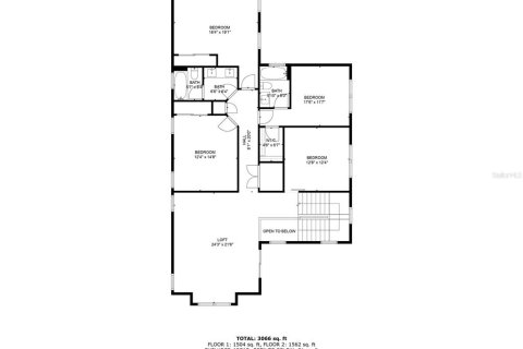 House in Orlando, Florida 4 bedrooms, 316.7 sq.m. № 1517521 - photo 6