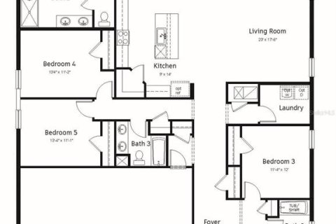 Villa ou maison à vendre à Port Charlotte, Floride: 5 chambres, 231.33 m2 № 1550692 - photo 2
