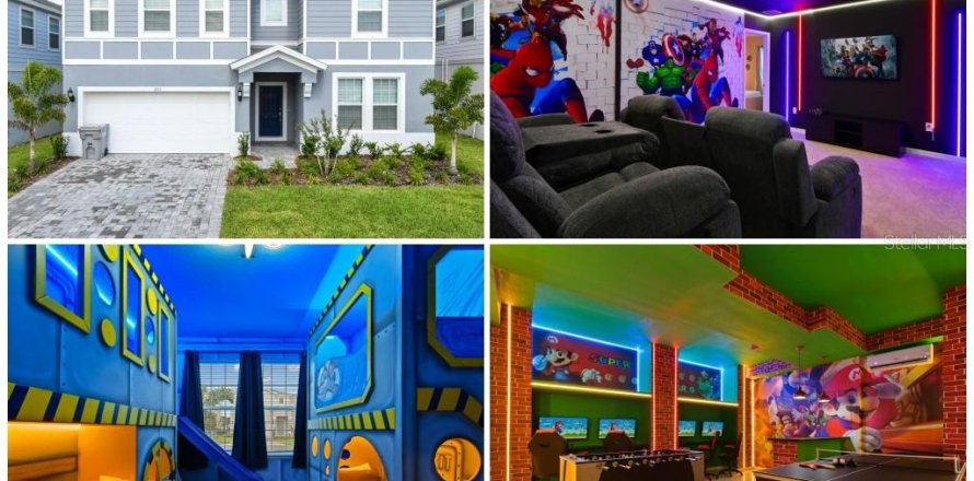 House in Davenport, Florida 10 bedrooms, 408.68 sq.m. № 1743716