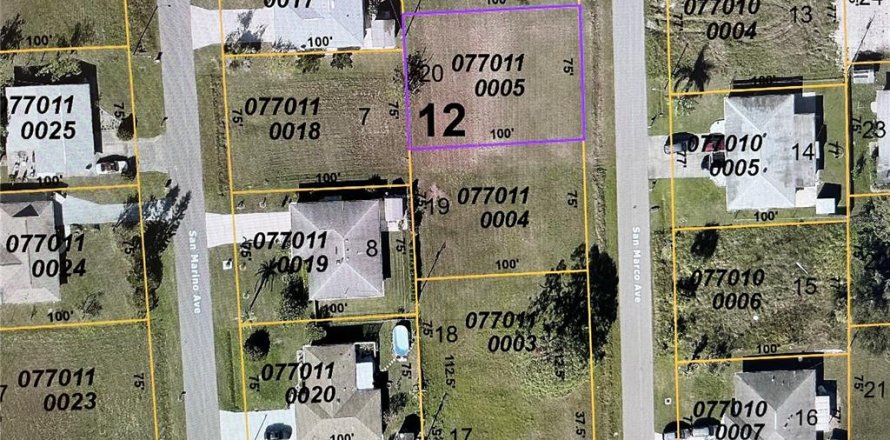 Land in North Port, Florida № 2163017
