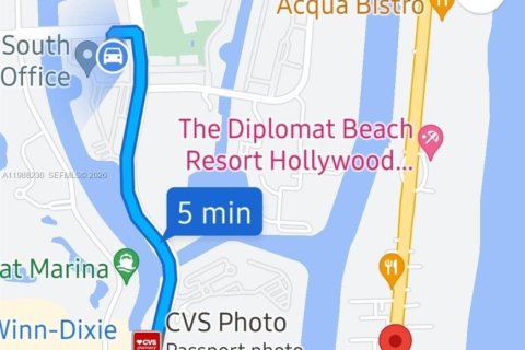 Condo in Hallandale Beach, Florida, 1 bedroom  № 2051018 - photo 5