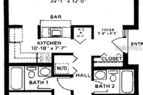 Copropriété à louer à Deltona, Floride: 2 chambres, 83.33 m2 № 2430536 - photo 6