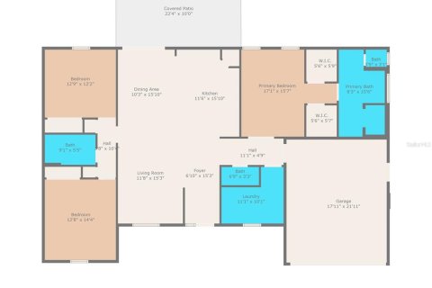 Villa ou maison à vendre à Homosassa, Floride: 3 chambres, 181.07 m2 № 1574012 - photo 6