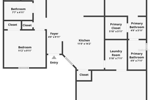 House in Winter Haven, Florida 3 bedrooms, 116.69 sq.m. № 1919856 - photo 3