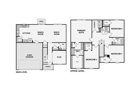 Townhouse floor plan «187SQM ESSEX», 4 bedrooms in SAWMILL COURT