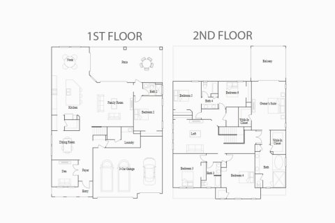 House floor plan «412SQM SEABROOK», 6 bedrooms in TARRAMOR