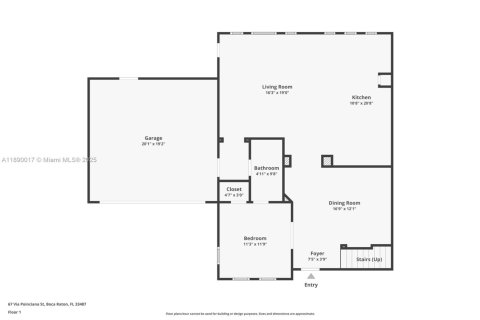 Снять в аренду таунхаус в Бока-Ратон, Флорида 4 спальни, 232.35м2, № 1949343 - фото 10