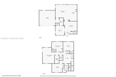 Снять в аренду таунхаус в Бока-Ратон, Флорида 4 спальни, 232.35м2, № 1949343 - фото 9