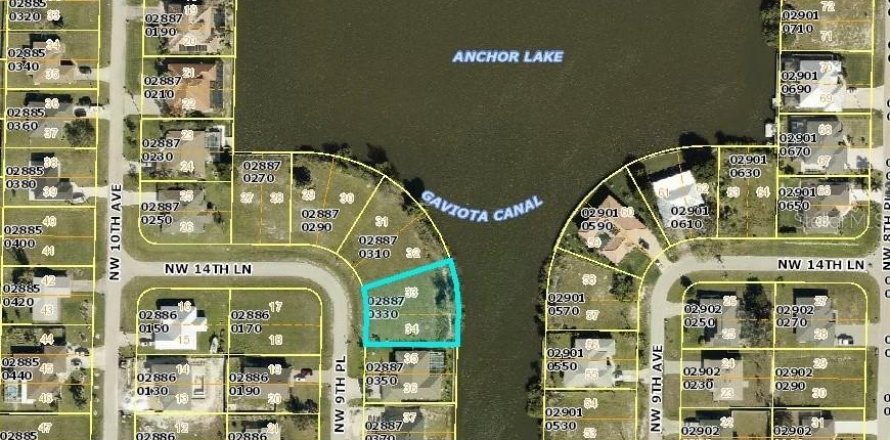 Terreno en Cape Coral, Florida № 1778554