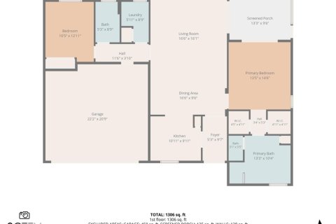 Apartment in Port St. Lucie, Florida 2 bedrooms, 131.18 sq.m. № 2263782 - photo 7