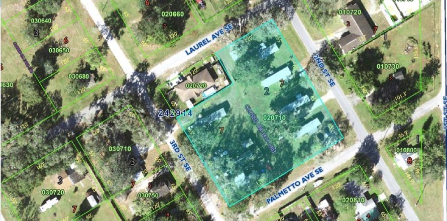 Propiedad comercial en Lakeland, Florida 4 dormitorios, 167.22 m2 № 1720255