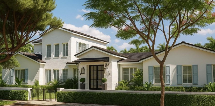 House in Miami Shores, Florida 5 bedrooms, 475.57 sq.m. № 1821592