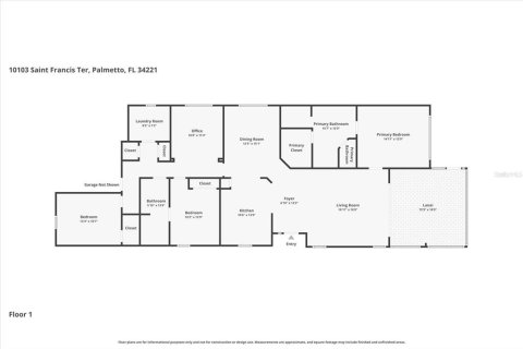Villa ou maison à vendre à Palmetto, Floride: 3 chambres, 178.37 m2 № 2216487 - photo 23