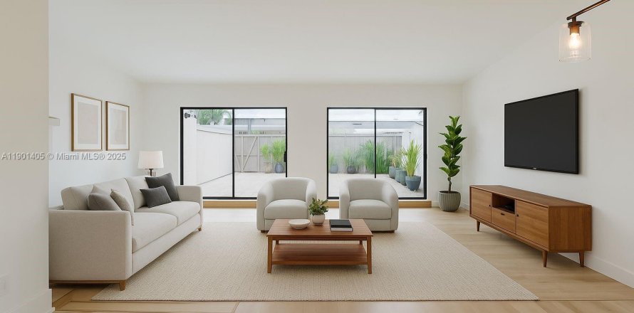 Townhouse in Miami, Florida 2 bedrooms, 135.92 sq.m. № 1951475