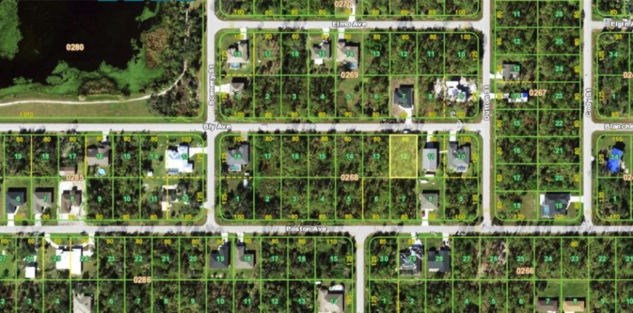 Land in Port Charlotte, Florida № 2164164