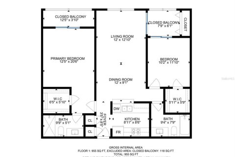 Condominio en venta en Clearwater, Florida, 2 dormitorios, 88.72 m2 № 1901936 - foto 30